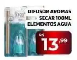 Safra Supermercados difusor aromas secar 100ml elementos agua oferta