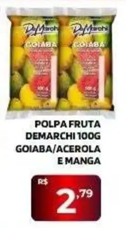 Safra Supermercados Polpa fruta demarchi oferta
