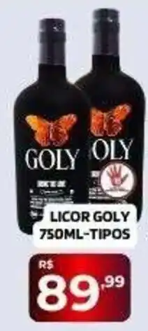 Safra Supermercados Licor goly 750ml-tipos oferta