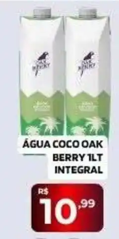 Safra Supermercados Água coco oak berry ilt integral oferta