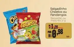 Novo Atacarejo Cheetos/fandangos - salgadinho oferta
