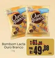 Novo Atacarejo Lacta - bombom ouro branco oferta