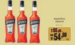 Novo Atacarejo Aperol - aperitivo oferta