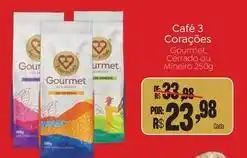 Novo Atacarejo 3 corações - café oferta