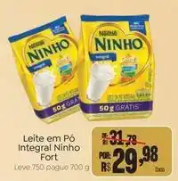Novo Atacarejo Nestlé - leite em pó integral ninho fort oferta