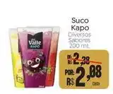Novo Atacarejo Kapo - suco oferta