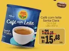 Novo Atacarejo Santa clara - café com leite oferta