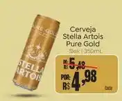 Novo Atacarejo Stella artois - cerveja pure gold oferta