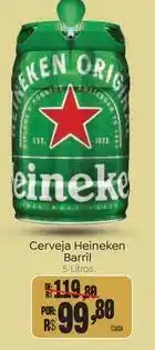 Novo Atacarejo Heineken - cerveja barril oferta