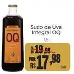 Novo Atacarejo Oq - suco de uva integral oferta