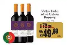 Novo Atacarejo Alma de lisboa - vinho tinto reserva oferta