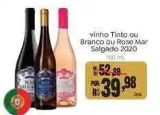 Novo Atacarejo Mar salgado - vinho tinto oferta