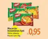 Atacadão Apti - macarrão instantâneo oferta