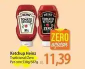Atacadão Heinz - ketchup tradicional/zero oferta