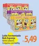 Atacadão Bob - leite fermentado bob esponja oferta