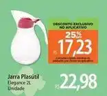 Atacadão Elegance - jarra plasútil oferta