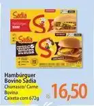 Atacadão Sadia - hambúrguer bovino oferta