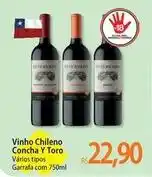 Atacadão Concha y toro - vinho chileno oferta