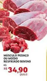 Assaí Atacadista Bovino - músculo pedaço ou moído resfriado bovino oferta