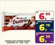 Roldão Kinder - chocolate bueno sabores oferta
