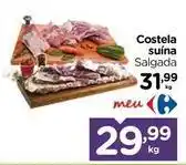 Carrefour Costela suína oferta