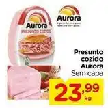 Carrefour Aurora - presunto cozido oferta
