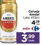 Carrefour Amstel - cerveja oferta