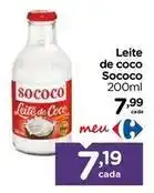 Carrefour Sococo - leite de coco oferta