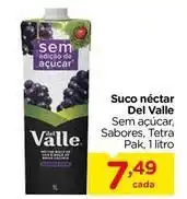Carrefour Del valle - suco néctar oferta