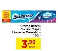 Carrefour Sorriso - creme dental tripla limpeza completa oferta