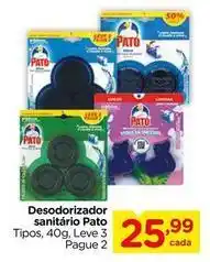 Carrefour Pato - desodorizador sanitário oferta