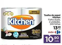 Carrefour Kitchen - toalha de papel oferta