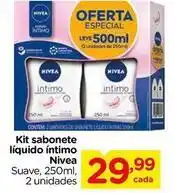 Carrefour Nivea - kit sabonete líquido intimo oferta
