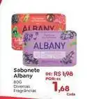 Novo Atacarejo Albany - sabonete oferta