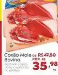 Novo Atacarejo Coxão mole de bovino oferta