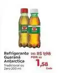 Novo Atacarejo Antarctica - refrigerante guaraná oferta
