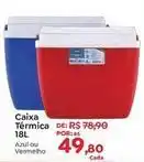 Novo Atacarejo Caixa térmica 18l oferta
