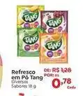 Novo Atacarejo Tang - refresco em pó oferta