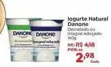 Novo Atacarejo Danone - logurte natural oferta