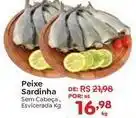 Novo Atacarejo Peixe sardinha oferta