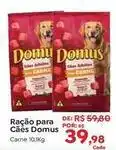 Novo Atacarejo Domus - ração para cães oferta