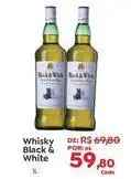 Novo Atacarejo Black & white - whisky oferta