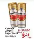 Novo Atacarejo Amstel - cerveja lager sleek oferta