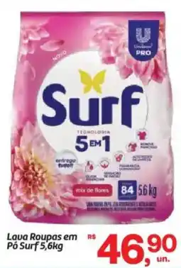 Fort Atacadista Lava Roupas em Pó Surf 5,6kg oferta