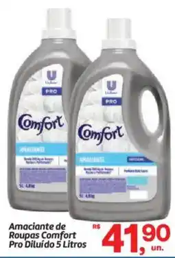 Fort Atacadista Amaciante de Roupas Comfort Pro Diluído oferta
