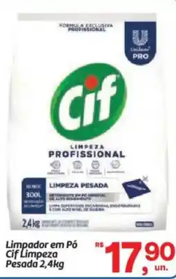 Fort Atacadista Limpador em Pó Cif Limpeza Pesada oferta