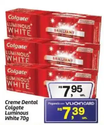 Creme Dental Colgate Luminous White