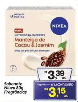 Fort Atacadista Sabonete nivea 80g fragrâncias oferta