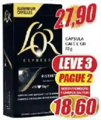 Vianense Supermercados Cápsula café l or oferta
