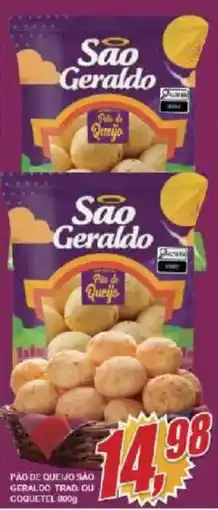 Vianense Supermercados Pão de Queijo São Geraldo Trad. ou Coquetel oferta